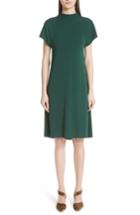 Women's Rosetta Getty Drape Back Crepe Jersey Dress - Green