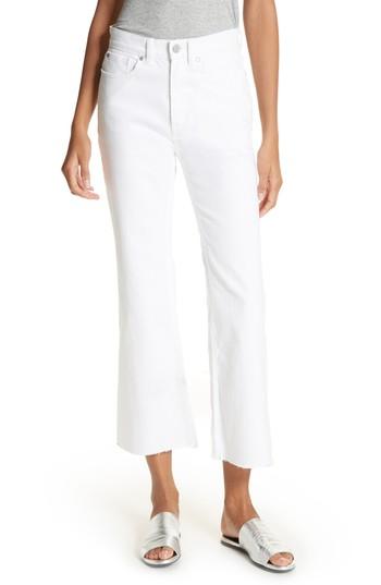 Women's La Vie Rebecca Taylor Ines Kick Bootcut Jeans - White