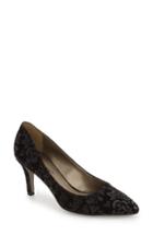 Women's David Tate Opera 2 Pointy Toe Pump M - Black