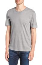 Men's 1901 Linen Blend Jersey T-shirt, Size - Grey