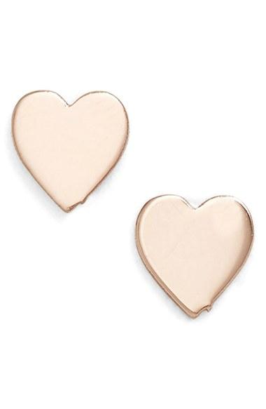 Women's Poppy Finch Mini Sweetheart Stud Earrings