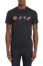 Men's Ps Paul Smith Mini Skulls Graphic T-shirt - Blue