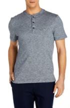 Men's Lacoste Henley T-shirt (l) - Grey
