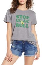 Women's Sub Urban Riot Stop, Guac & Roll Slouched Tee - Grey