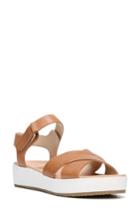 Women's Dr. Scholl's Frills Platform Sandal .5 M - Brown