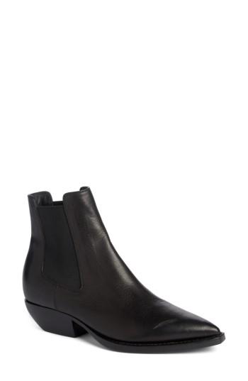 Women's Saint Laurent Theo Boot .5us / 34.5eu - Black