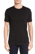 Men's Boss Tessler Micropattern T-shirt, Size - Black