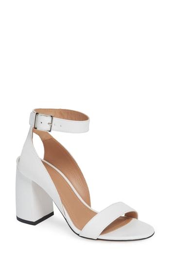 Women's Lewit Guilia Block Heel Sandal Us / 35eu - White
