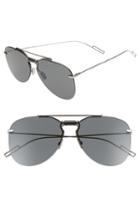 Men's Dior 62mm Mirrored Aviator Sunglasses -