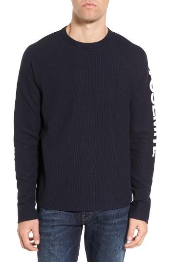 Men's James Perse Raglan Waffle Jersey Pullover