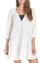 Women's J.crew Tiered Beach Tunic, Size - White