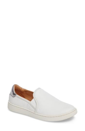 Women's Ugg Cas Slip-on Sneaker M - White