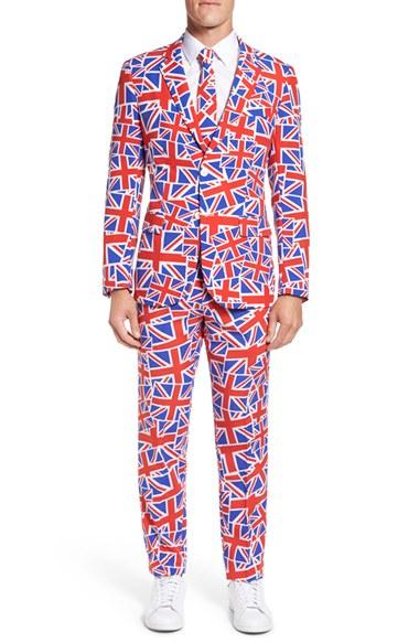 Men's Opposuits 'mr. Jack' Trim Fit Suit With Tie