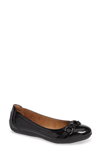 Women's Comfortiva Maloree Flat M - Black