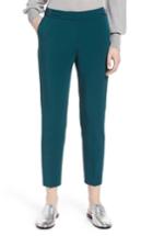 Women's Halogen Slim Stretch Crepe Pants - Green
