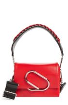 3.1 Phillip Lim Micro Alix Sport Flap Leather Shoulder Bag - Black