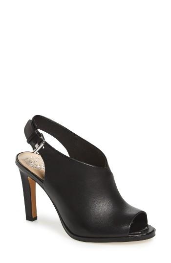 Women's Vince Camuto Nattey Slingback Sandal .5 M - Black