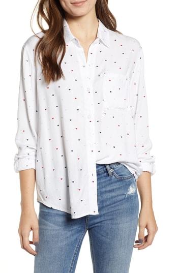 Women's Rails Rocsi Heart Print Shirt