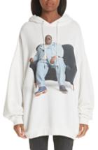 Women's R13 Biggie Couch Hoodie - White