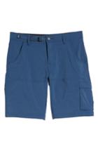 Men's Prana Zion Stretch Shorts - Blue