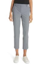 Women's Theory Treeca Two Pike Houndstooth Slim Pants - Blue