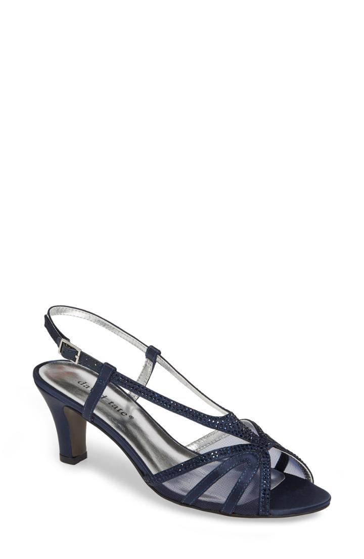 Women's David Tate Refined Sandal M - Blue