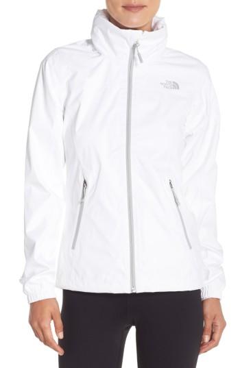 Women's The North Face 'resolve ' Waterproof Jacket, Size Small - White