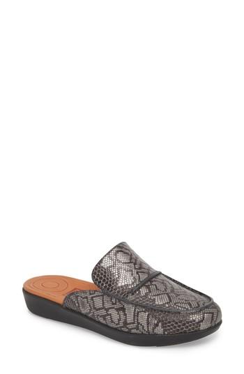 Women's Fitflop Serene Mule .5 M - Black