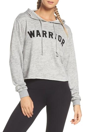 Women's Spiritual Gangster Warrior Crop Hoodie