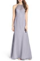 Women's Wtoo Chiffon A-line Gown - Purple