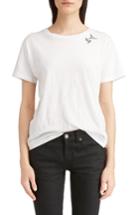 Women's Saint Laurent S & L Logo Print Tee