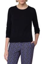 Women's Akris Punto Las Rocas Print Back Pullover - Blue