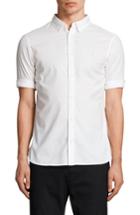 Men's Allsaints Redondo Slim Fit Sport Shirt - White