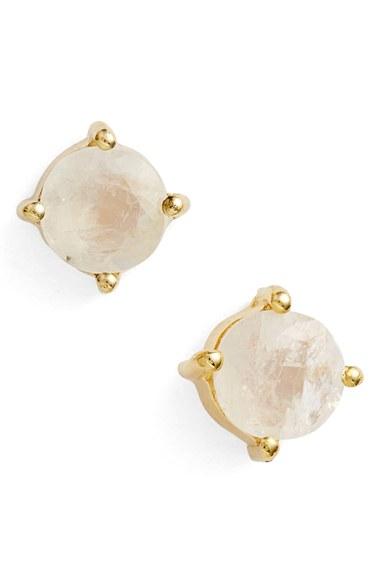 Women's Leah Alexandra Prong Set Stud Earrings