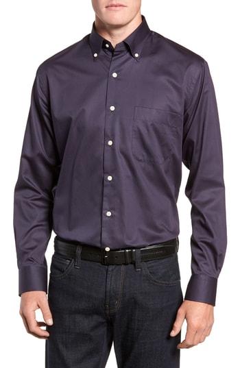 Men's Peter Millar Geo Blossom Sport Shirt - Blue