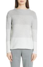 Women's Fabiana Filippi Metallic Turtleneck Sweater Us / 42 It - Grey
