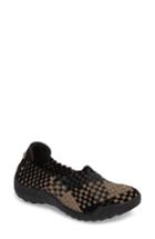 Women's Bernie Mev. Rigged Fly Slip-on Sneaker Us / 36eu - Metallic