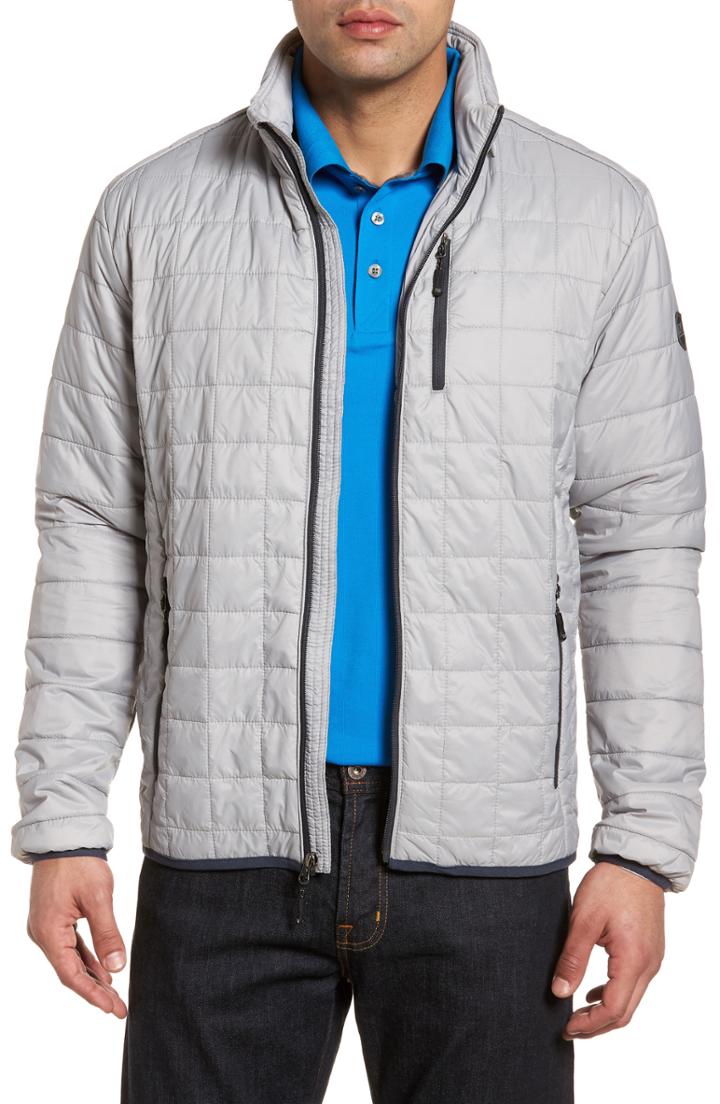 Men's Cutter & Buck Rainier Classic Fit Jacket, Size - Grey