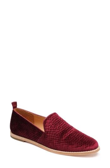 Women's Bill Blass Sutton Welt Flat .5 M - Red