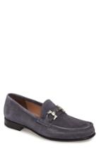 Men's Salvatore Ferragamo Bond Bitted Moc Loafer M/w - Blue