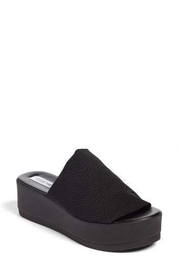 Women's Steve Madden Slinky Platform Sandal M - Black
