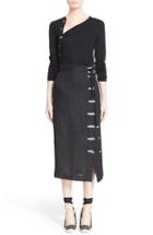 Women's Altuzarra 'minamoto' Asymmetrical Button Detail Wool Sweater