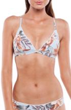 Women's Rhythm Leilani Triangle Bikini Top - Blue