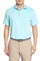 Men's Peter Millar Moisture Wicking Stretch Jersey Polo - Green