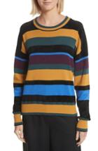 Women's Grey Jason Wu Chenille Stripe Sweater