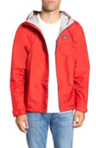 Men's Patagonia 'torrentshell' Packable Rain Jacket - Red