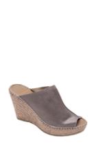 Women's Andre Assous Cici Espadrille Wedge M - Grey