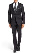Men's Boss 'ryan/win' Extra Trim Fit Solid Wool Suit