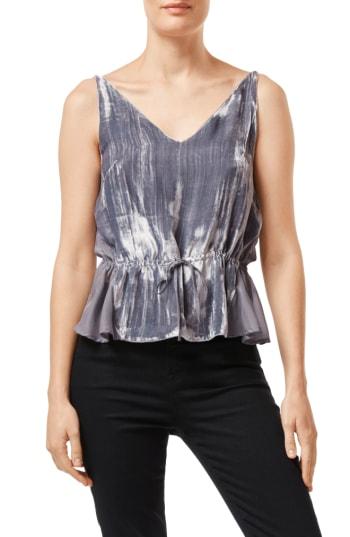 Women's J Brand Lucy Peplum Camisole - Grey