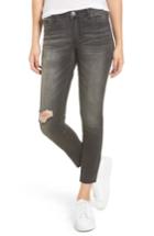 Women's Sts Emma Ripped Crop Skinny Jeans - Black